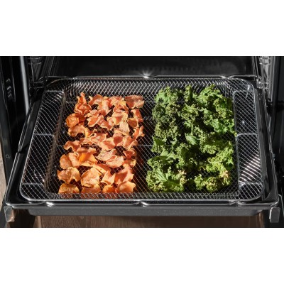 Плита комбінована Hansa, 50х60см, 65л, чавун, газ контр., дисплей, сірий