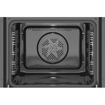 Плита комбінована Hansa, 60х60см, 77л, чавун, газ контр., дисплей, білий