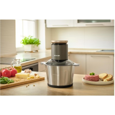 Подрібнювач Sencor, 900 Вт, 9 лез, чаша-3 л., нерж.сталь