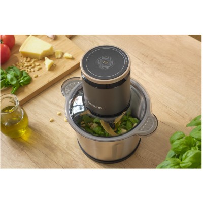 Подрібнювач Sencor, 900 Вт, 9 лез, чаша-3 л., нерж.сталь