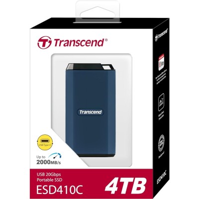 Портативний SSD Transcend 4TB USB 3.2 Gen 2 Type-C ESD410C