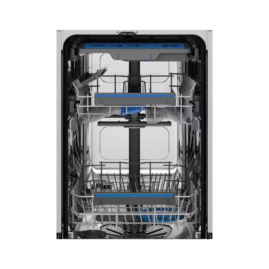 Посудомийна машина Electrolux, 10компл., E, 45см, дисплей, інвертор, 3й кошик, нерж Посудомийна машина Electrolux, 10компл., E, 45см, дисплей, інвертор, 3й кошик, нерж