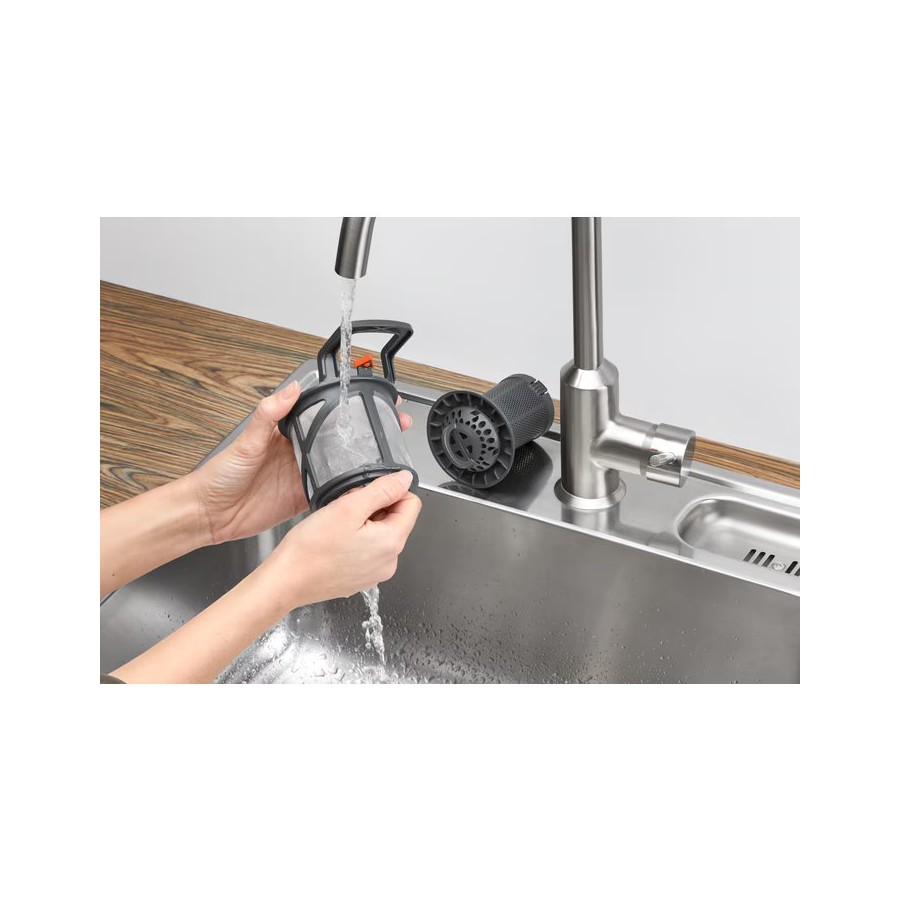 Посудомийна машина Electrolux, 10компл., E, 45см, дисплей, інвертор, 3й кошик, нерж Посудомийна машина Electrolux, 10компл., E, 45см, дисплей, інвертор, 3й кошик, нерж