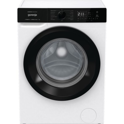 Пральна машина Gorenje фронтальна, 7кг, 1400, A+++, 47см, дисплей, пар, інвертор, білий