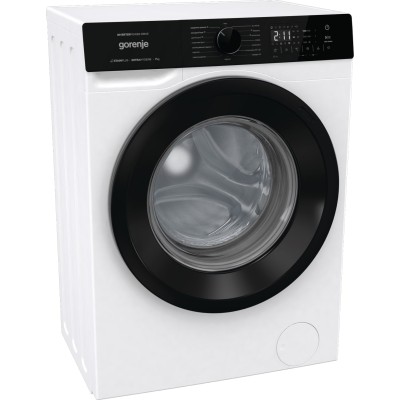 Пральна машина Gorenje фронтальна, 7кг, 1400, A+++, 47см, дисплей, пар, інвертор, білий