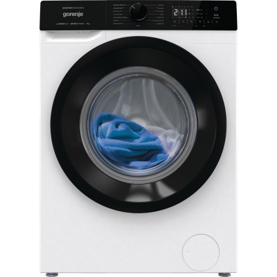 Пральна машина Gorenje фронтальна, 7кг, 1400, A+++, 47см, дисплей, пар, інвертор, білий