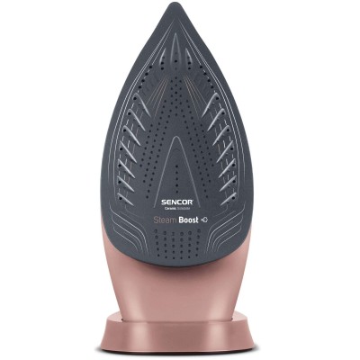 Праска Sencor, 3100Вт, 280мл, паровий удар -170гр, постійна пара - 35гр, керам. підошва, білий-золото