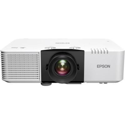 Проєктор Epson EB-L890U WUXGA, 8000 lm, LASER, 1.35-2.2, WiFi, білий