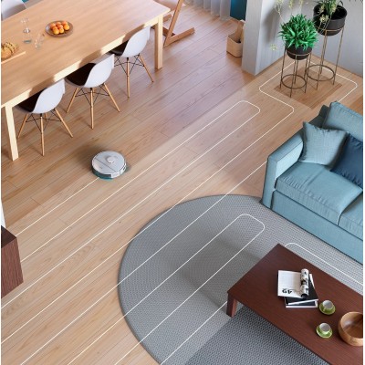 Робот-пилосос Philips Series 2000, h=9.7см, вологе прибирання, конт пил -0.38л, вода -0.3л, автон. робота до 120хв, EPA 11, Wi-F