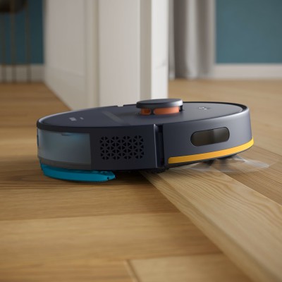 Робот-пилосос Philips Series 2000, h=9.7см, вологе прибирання, конт пил -0.38л, вода -0.3л, автон. робота до 120хв, EPA 11, Wi-F