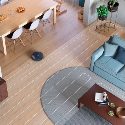 Робот-пилосос Philips Series 2000, h=9.7см, вологе прибирання, конт пил -0.38л, вода -0.3л, автон. робота до 120хв, EPA 11, Wi-F