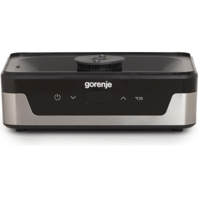 Сушарка для продуктів Gorenje 230Вт, піддонів - 5x2.8см, діаметр - 29см, макс - 75°С, електр.упр,білий