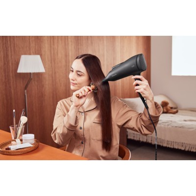 Фен Panasonic, 2500Вт, 3 режими, іонізація, хол. обдув, чорний