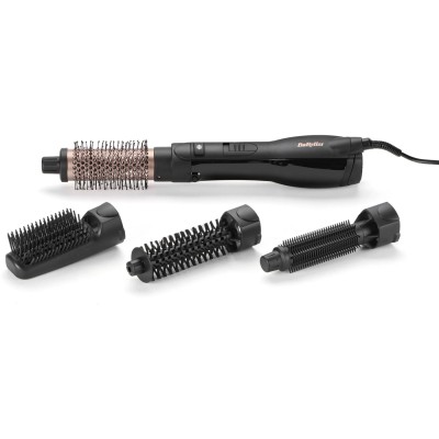 Фен-щітка Babyliss Smooth Finish, 1200Вт, 3 режими, іоніз-я, хол. обдув, кераміка, чорний