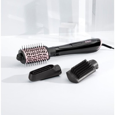 Фен-щітка Babyliss Style Smooth, 1000Вт, 2 режими, іоніз-я, хол. обдув, кераміка, чорний