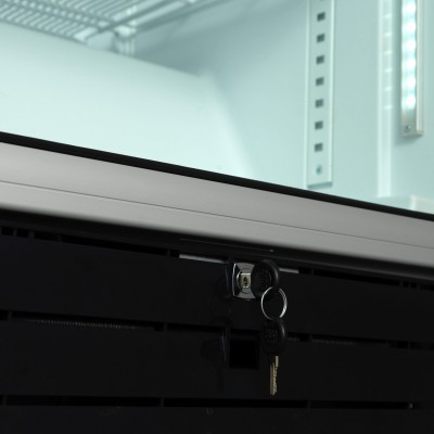 Холодильна вітрина Snaige, 202.5x60х73, 455л, полок - 5, зон - 1, бут-252, 1дв., ST, білий