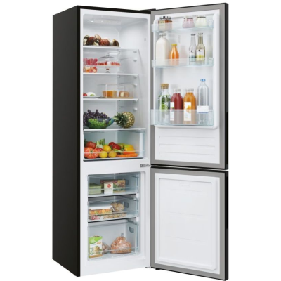 Холодильник Candy з нижн. мороз., 176x55х54.5, холод.відд.-186л, мороз.відд.-74л, 2дв., А+, ST, чорний