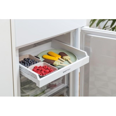 Холодильник з нижн. мороз. камерою Gorenje, 200х60х60см, 2 двері, 235( 96)л, А+, NoFrost+ , Зона св-ті, LED Диспл внутр, ,білий