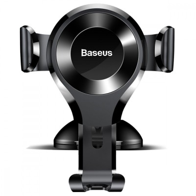 Автомобільний тримач Baseus Osculum Type Gravity Car Mount black