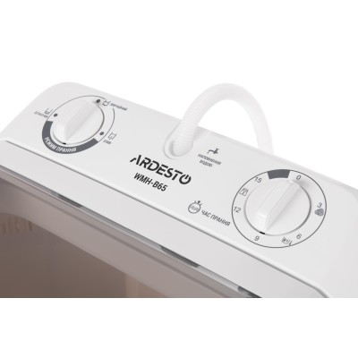 Пральна машина ARDESTO напівавтомат., 6.5кг, 1350, A, 45см, білий (WMH-B65)