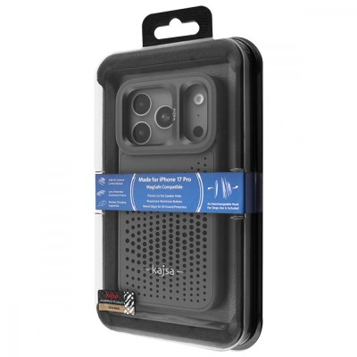 Чохол Kajsa Circle with Magnetic Ring iPhone 17 Pro gray