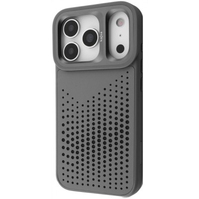 Чохол Kajsa Circle with Magnetic Ring iPhone 17 Pro Max gray