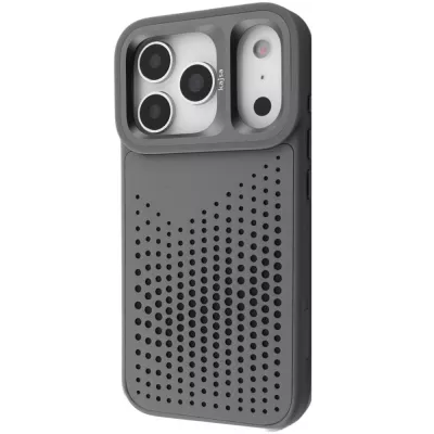 Чохол Kajsa Circle with Magnetic Ring iPhone 17 Pro Max gray