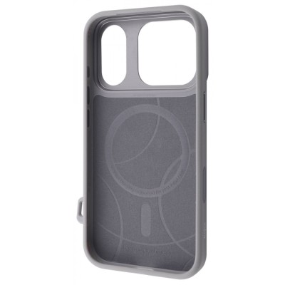 Чохол Kajsa Fluid Art with Magnetic Ring iPhone 17 Pro Max gray