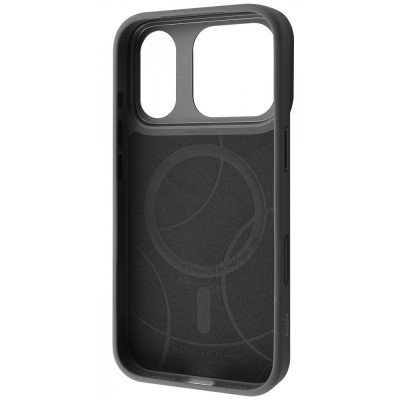 Чохол Kajsa Snake Pattern with Magnetic Ring iPhone 17 Pro Max black