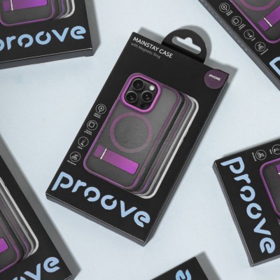 Чохол Proove Mainstay Case with Magnetic Ring iPhone 17 Pro Max deep purple