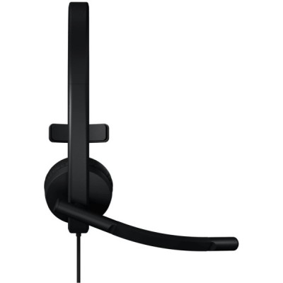 Гарнітура з вбудованим мікрофоном LOGITECH H570e Corded Mono USB Headset (Teams version) - BLACK - EMEA28-935 - USB-C