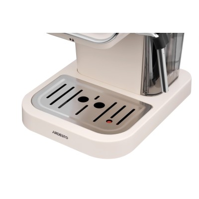 Кавоварка Ardesto ріжкова Vintage Dream 1.2л, мелена, ручний капучинатор, підігрів чашок, бежевий (FCM-E15BG) Кавоварка Ardesto ріжкова Vintage Dream 1.2л, мелена, ручний капучинатор, підігрів чашок, бежевий (FCM-E15BG)