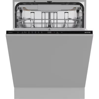 Посудомийна машина Gorenje вбудовувана, 16компл., A++, 60см, AquaStop, автоматичне відчинення, сенсорн.упр, 3и кошики, білий