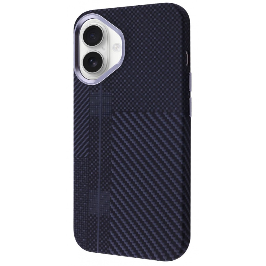 Чохол WAVE Gleam Case with Magnetic Ring iPhone 16 obsidian Чохол WAVE Gleam Case with Magnetic Ring iPhone 16 obsidian