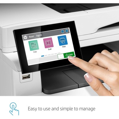 Багатофункціональний пристрій А4 кол. HP Color LaserJet Enterprise M480f