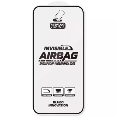 Захисне скло iPhone 17 Pro Max Blueo 3D Invisible Airbag Anti-broken Чорний