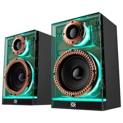 Комп.Акустика DEFENDER Futuro, 20Вт Bluetooth/USB/TF/AUX, LED, чорна (65087) Комп.Акустика DEFENDER Futuro, 20Вт Bluetooth/USB/TF/AUX, LED, чорна (65087)