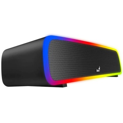 Комп.Акустика GENIUS USB SoundBar 200BT, 4W, Bluetooth, RGB, Чорний
