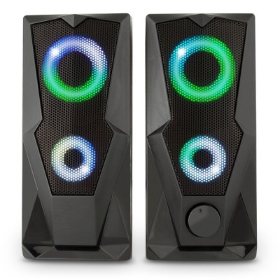 Комп.Акустика YENKEE YSP 2003RGB USB Speaker PC 2.0 з підсвіткою Чорний