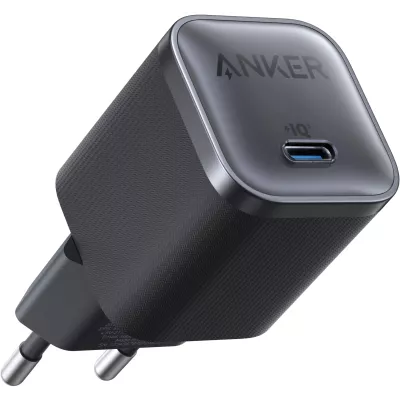 мережева зарядка ANKER Nano Charger - 45W USB-C (Чорний)