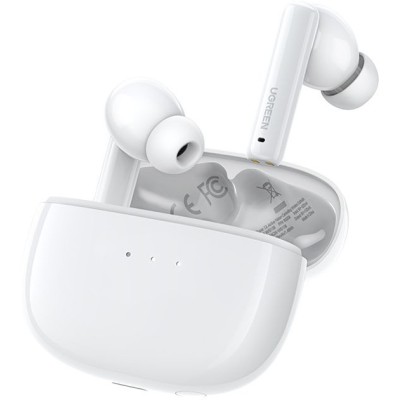 Навушники UGREEN WS106 HiTune T3 Active Noise-Cancelling Earbuds (90206) White