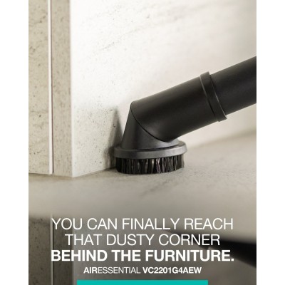 Пилосос Gorenje контейнерний, 800Вт, конт пил -3.3л, HEPA, телескоп трубка, сенсорне упр, білий