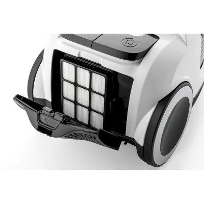 Пилосос Gorenje контейнерний, 800Вт, конт пил -3.3л, HEPA, телескоп трубка, сенсорне упр, білий