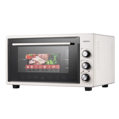 Піч електрична ARDESTO, 50л, 1600Вт, механіч., конвекція, подвійне скло, бежевий (MEO-S50FBG)