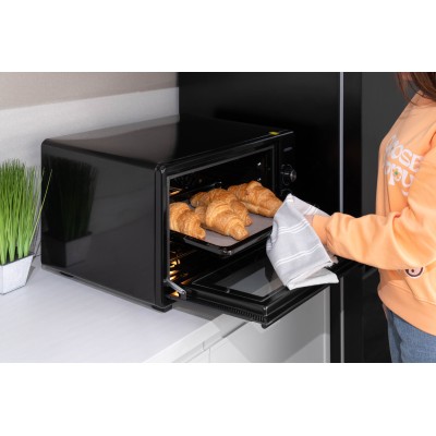 Піч електрична ARDESTO, 50л, 1600Вт, механіч., конвекція, подвійне скло, бежевий (MEO-S50FBG)