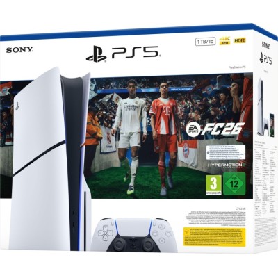 Консоль Sony PlayStation 5 Slim 1TB (EA SPORTS FC 26) (UA)