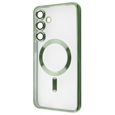 Чохол WAVE Metal Color Case with Magnetic Ring Samsung Galaxy S25 FE dark green