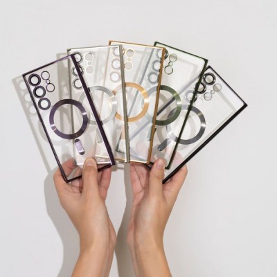 Чохол WAVE Metal Color Case with Magnetic Ring Samsung Galaxy S25 FE dark green