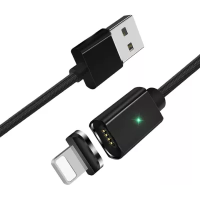 Кабель ESSAGER Magic Power Magnetic USB Cable Lightning (EXCCXL-ML01) Black