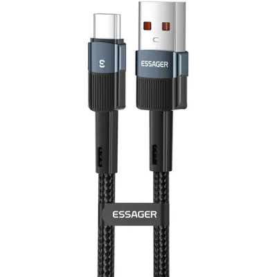Кабель ESSAGER Star 7A Type-C USB Cable 2m (EXCT-XCA03) Blue